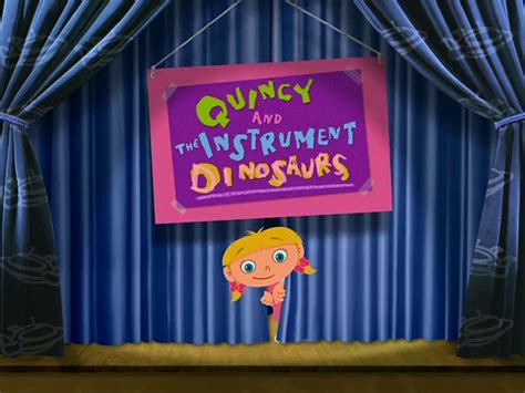 Quincy And The Instrument Dinosaurs Little Einsteins Wiki Fandom