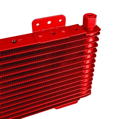 Max 40 000 40K GVW Transmission Performance Oil Cooler Red Heavy Duty
