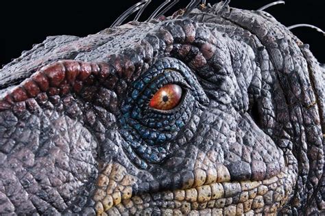 Jurassic Park 3 Male Velociraptor Animatronic Insert Head Jurassic World Dinosaurs Jurassic