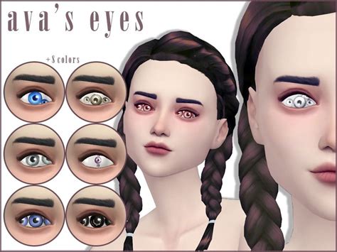 Creepy Eyes For Your Demoniacpossessed Sims Found In Tsr Category