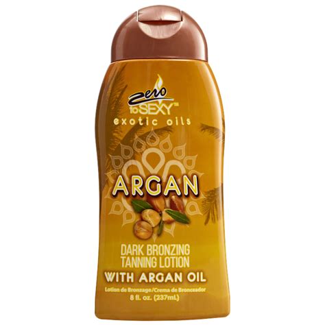 Zero To Sexy Argan Dark Bronzing Tanning Lotion Reviews 2021