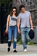 Lily James with boyfriend out in New York City -13 | GotCeleb