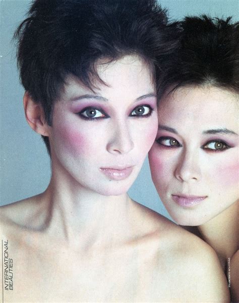 Tina Chow With Sister Adelle Lutz Francesco Scavullo Style Icon Tina