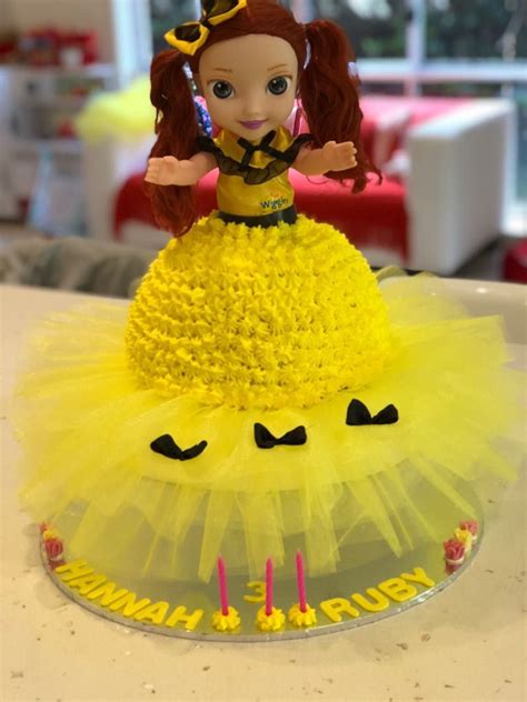 It is about emma wiggle dressing up as a princess and asking the other wiggles about her getup. Emma Wiggle cake | 2nd birthday cake girl, Wiggles cake ...