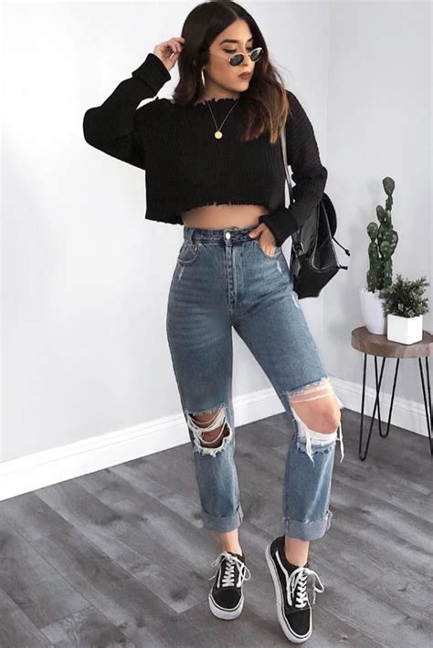 Casual Outfits With Jeans Highwaistedjeans Discover Cute And Comfy