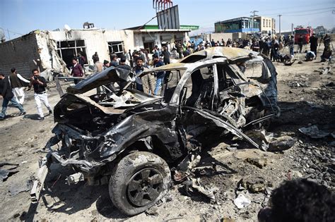 Afghan Taliban Claim Deadly Car Bomb Attack In Kabul World Dawncom