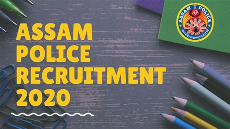 Assam Police Recruitment 2020 Junior Assistant Stenographer Others