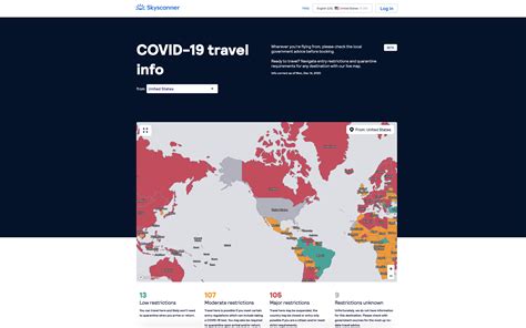 Skyscanners Travel Map Tracks Covid 19 Cases By Country The