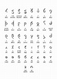 The Sanacon Universal writing system (prototype) | Lettering alphabet ...