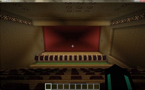 Minecraft Theater Stage View By Fisheyedyogurt On Deviantart