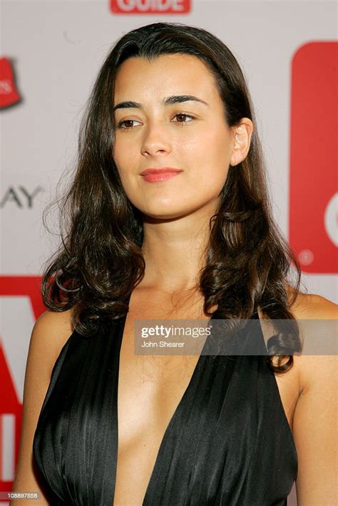 Cote De Pablo During Tv Guide Emmy After Party Red Carpet At Social