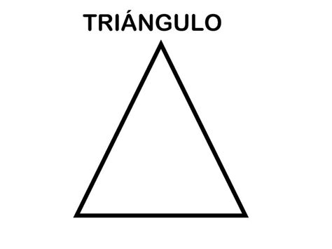 El TriÁngulo Figuras Geometricas Para Preescolar Triangulos