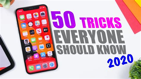 50 Iphone Tricks Everyone Should Know In 2020 Youtube