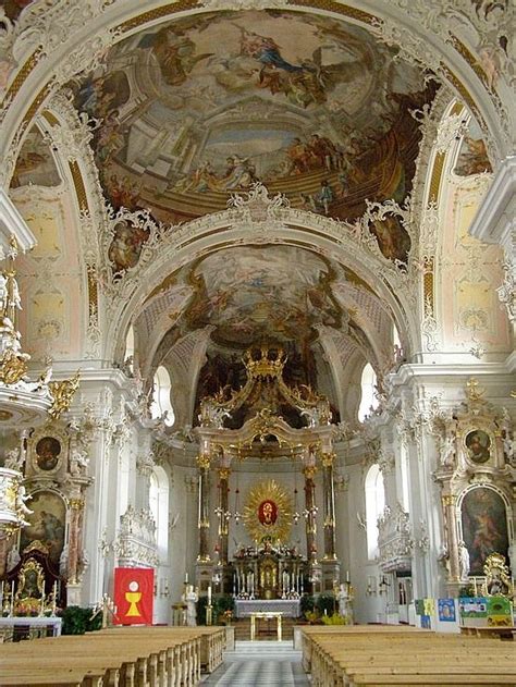 Rococco Style Church At Innsbruck Austria One Of The