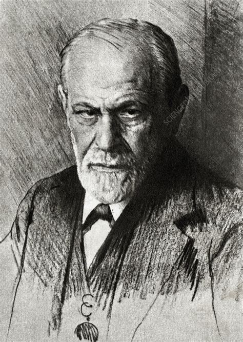 Sigmund Freud Austrian Psychologist Stock Image H4060251