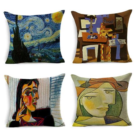 Buy Picasso Oil Painting Cushion Cover 10 Styles