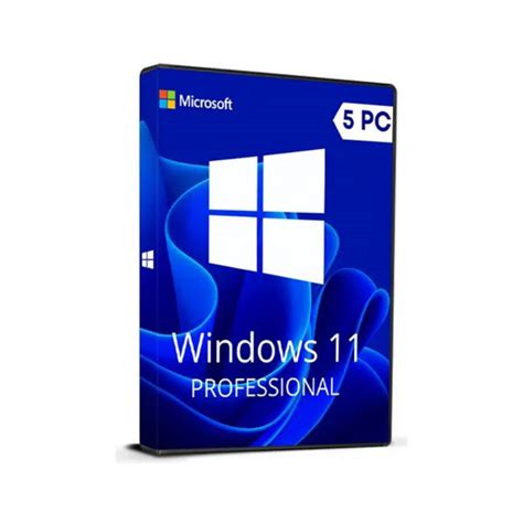 5 Licencias Microsoft Windows 11 Pro Microsoft