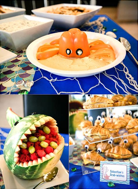 Under The Sea Food Ideas For Party