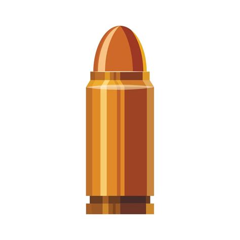 Bullet Icon In Cartoon Style 14465987 Vector Art At Vecteezy