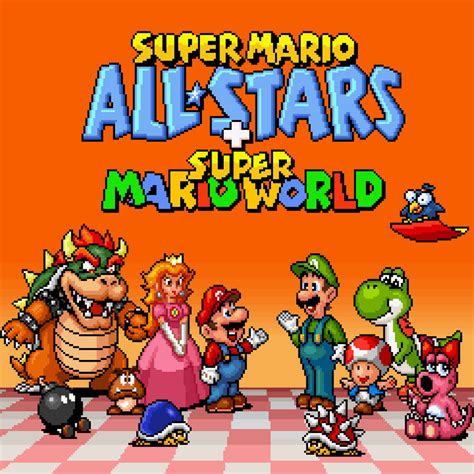 Super Mario All Stars Super Mario World By Blzofozz On Deviantart