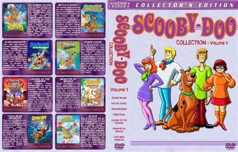Scooby Doo Collection Volume 1 Movie Dvd Custom Covers Scooby Doo