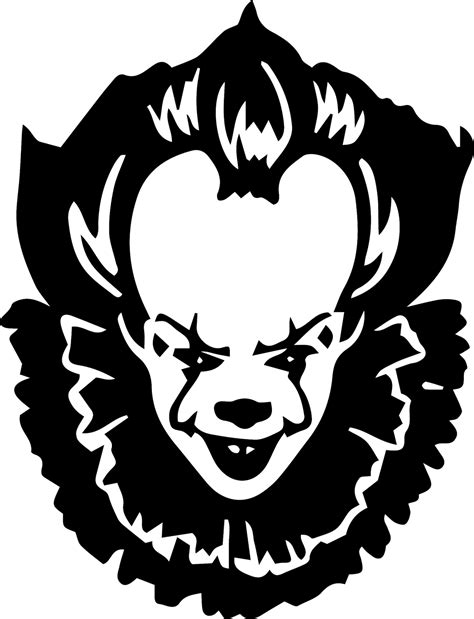 Pennywise Svg Cut File Digital Download Etsy