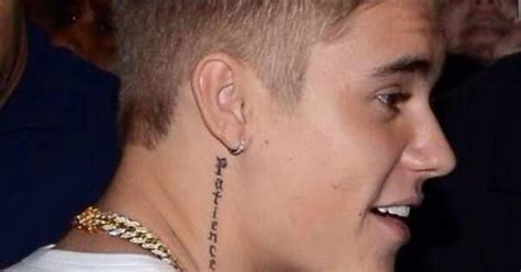 Most Shocking Celebrity Tattoos Inspired By Justin Biebers Regrettable