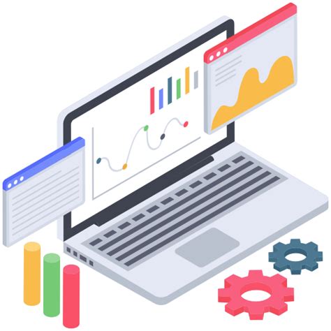 Icono de Análisis de datos Generic Isometric