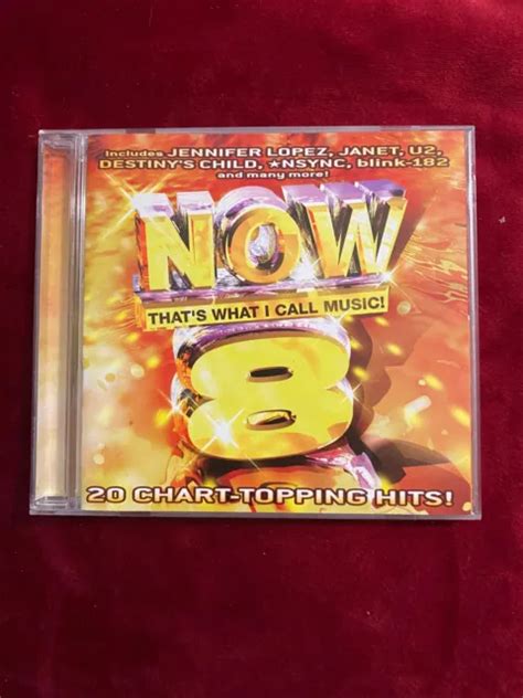 Now Thats What I Call Music 8 Cd Vgnm 2001 Virgin 11154 2