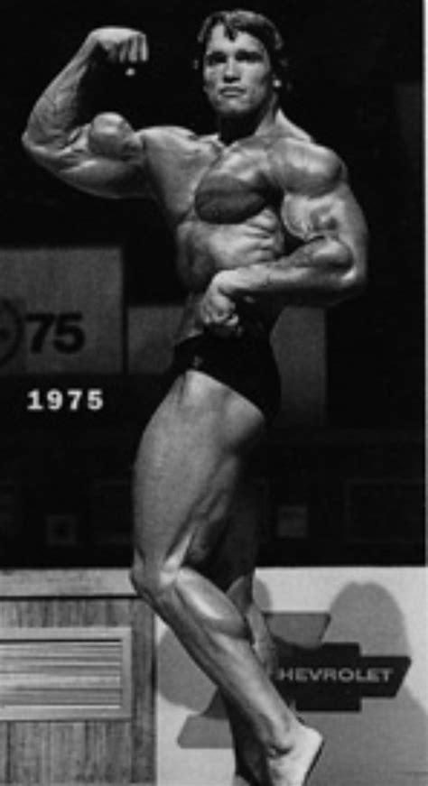 Bodybuilding Photos That Are A Part Of Me — Arnold At The 1975 Mr Olympia