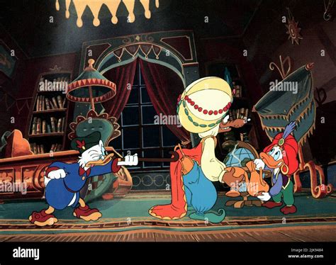 Scrooge Mcduck And Genie Película Ducktales La Película Tesoro De La