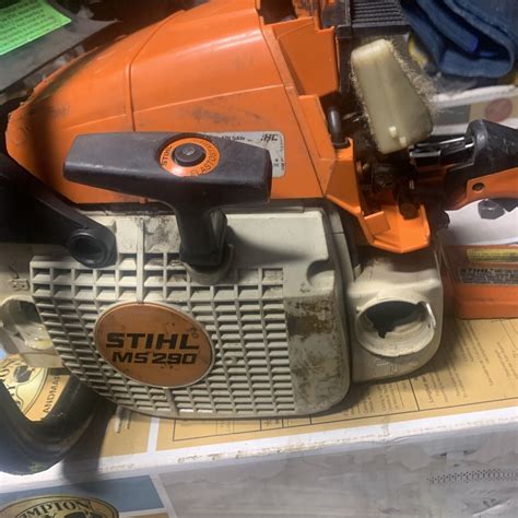 Stihl Ms290 Farm Boss Chainsaw 56cc Saw For Parts Or Repair Ebay