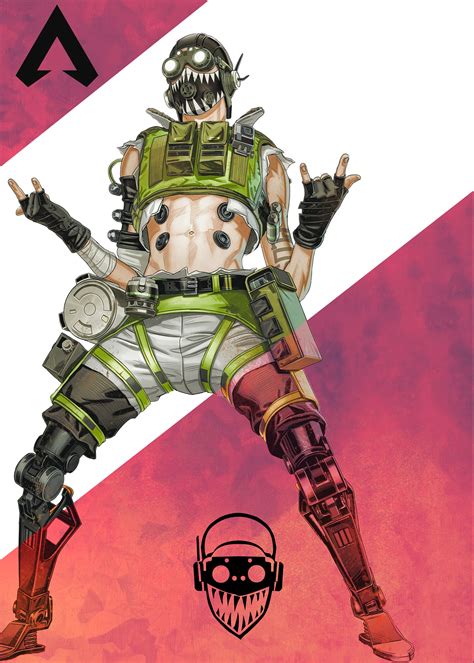 Apex Legends Octane Cutout Character Poster Poster By Gemini Phoenix Artofit