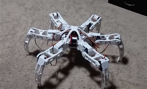 A Very Nimble Diy Hexapod Robot Arduino Blog