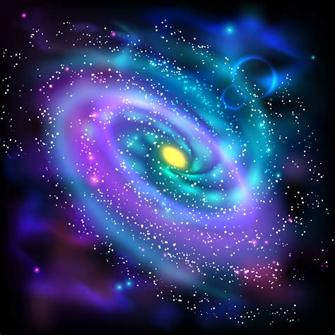 Spiral Galaxy Vector At Collection Of Spiral Galaxy