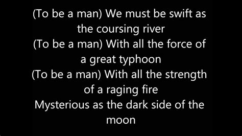 Original lyrics of i'll make a man out of you song by sam. Mulan - I'll Make a Man Out of You (Lyrics) - YouTube