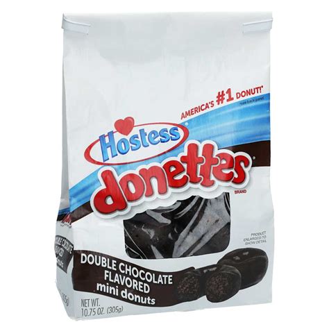 Hostess Donettes Mini Donuts Double Chocolate 305g Online Kaufen Im