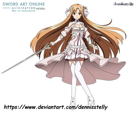 Stacia The Goddess Of Creation By Dennisstelly On Deviantart Sword Art Online Online Art Sao