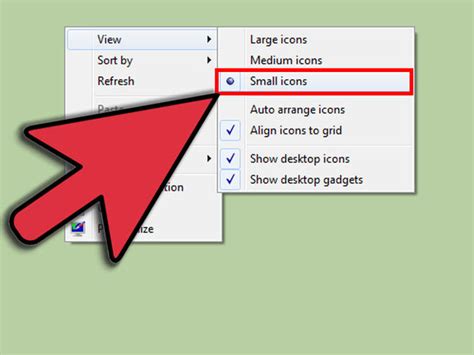 5 Ways To Make Desktop Icons Smaller Wikihow