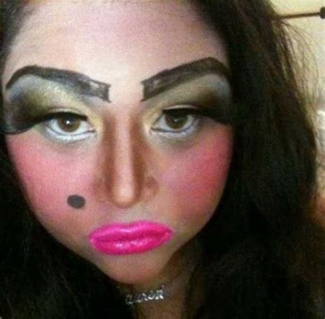 the 20 worst makeup fails of all time gallery bad makeup fails bad makeup makeup humor