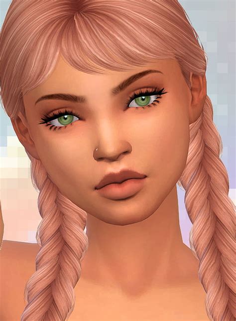 Makeup Cc Sims 4 Male Eyes Unfold Female Skin For Ts4 Terfearrence On