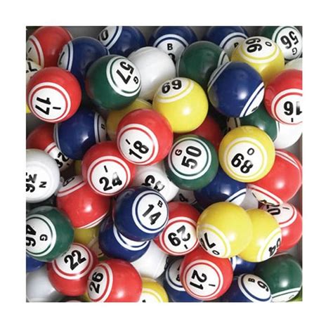 Bingo Ball Set Coated Double Number 15 Wholesale Bingo