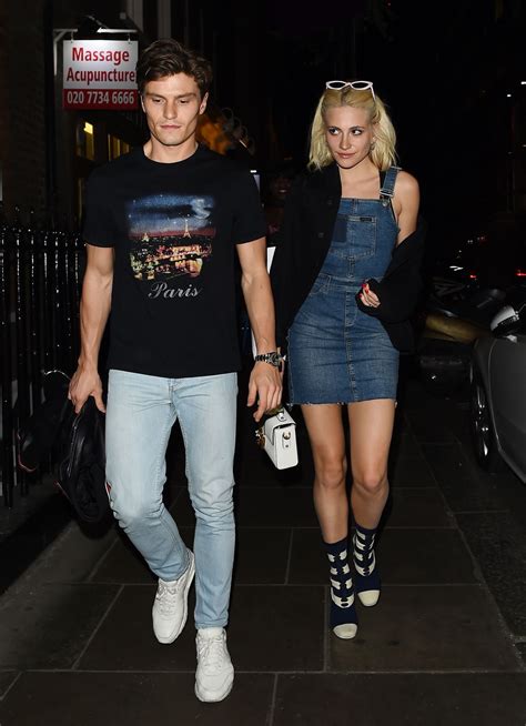 Pixie Lott And Oliver Cheshire Night Out In London Zune