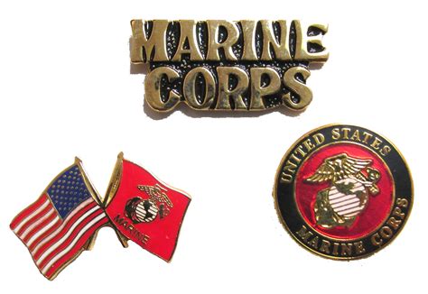 Usmc Marine Corps Pins Novelty Hat Pin Pack Walmart