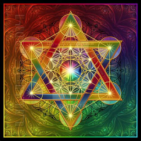 Fruit Of Life Metatrons Cube By Lilyas On Deviantart Arte