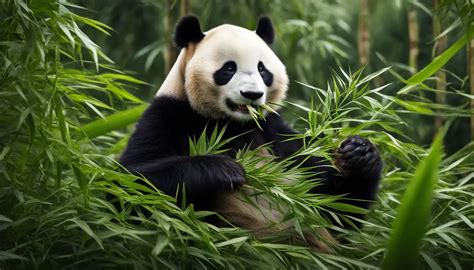 What Do Giant Pandas Typically Eat And How Do They Feed