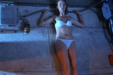 Saffron Burrows In Deep Blue Sea I Never Realized Why I Was So Into Her And Why It S The Only