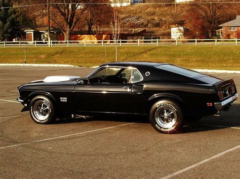 1969 Ford Mustang Boss 429 Custom Fastback Side Profile 71567