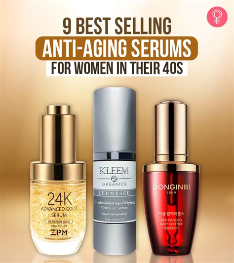 9 best anti aging serums for 40s that work well 2022