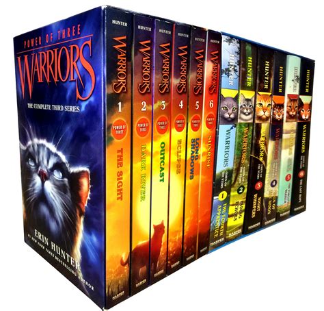 Roleplaying posts are not allowed on this subreddit, it is meant for the discussion of the books and conversation only. Warrior Cats Collection Erin Hunter 12 Books Set Power of Three, Omen of Stars | eBay